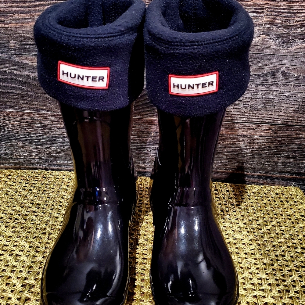 Hunter Boots Orig. Short and Gloss Black - Picture 6 of 6